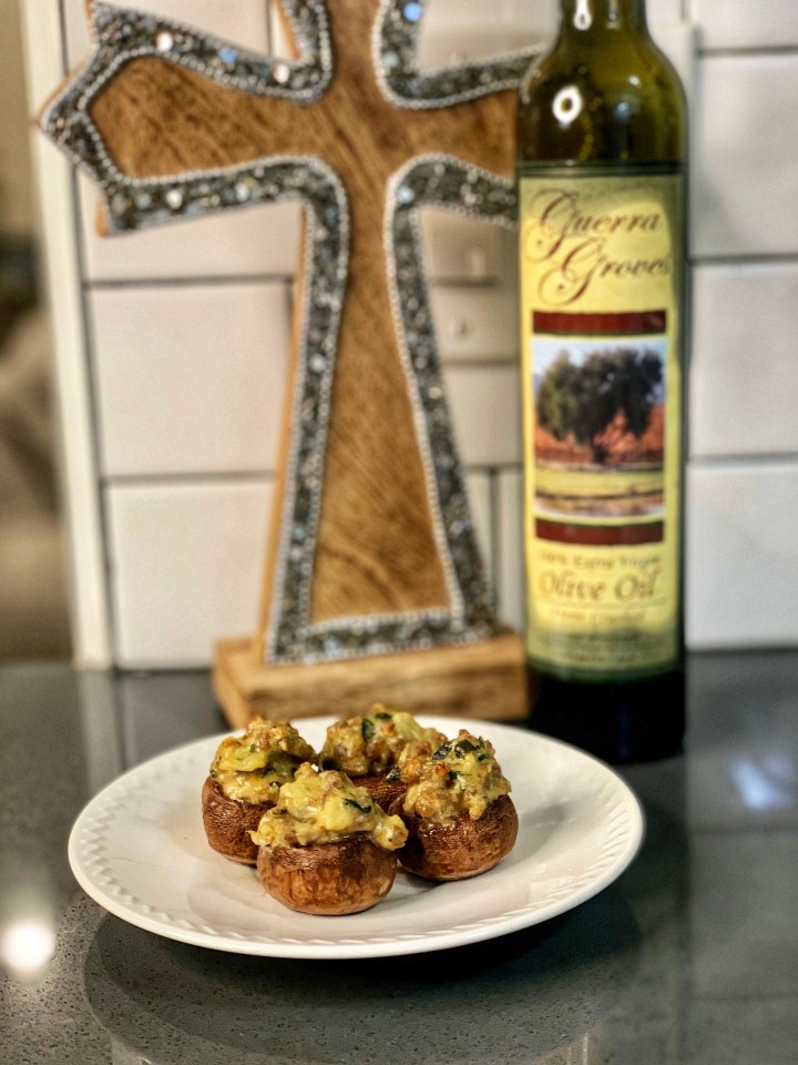 Stuffed Mushrooms (Gluten & Dairy&nbsp;Free)