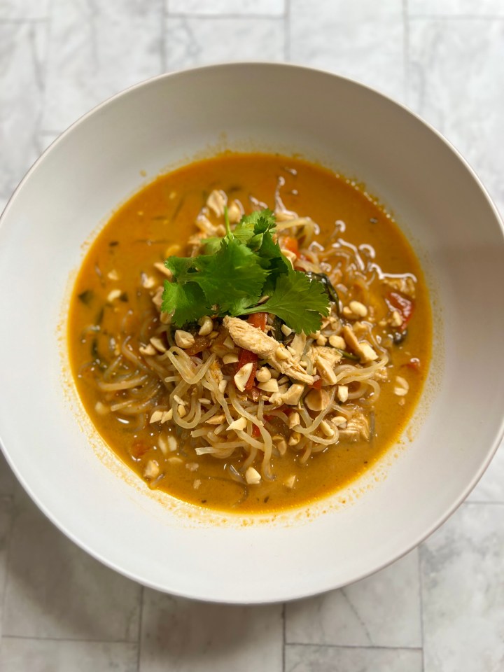 Thai Peanut Chicken Ramen (Gluten & Dairy&nbsp;Free)