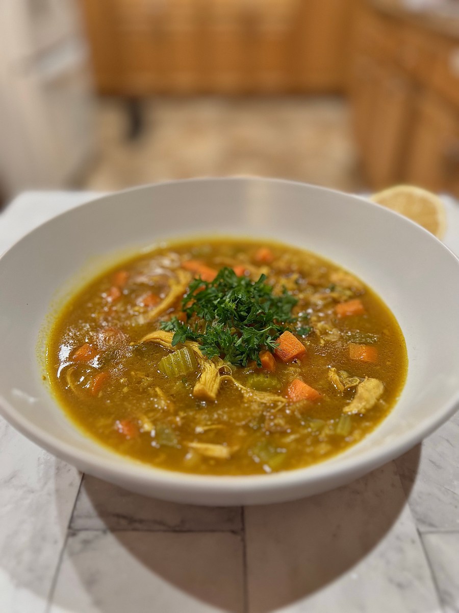 Thai Curry Chicken & Rice Soup (Gluten & Dairy&nbsp;Free)